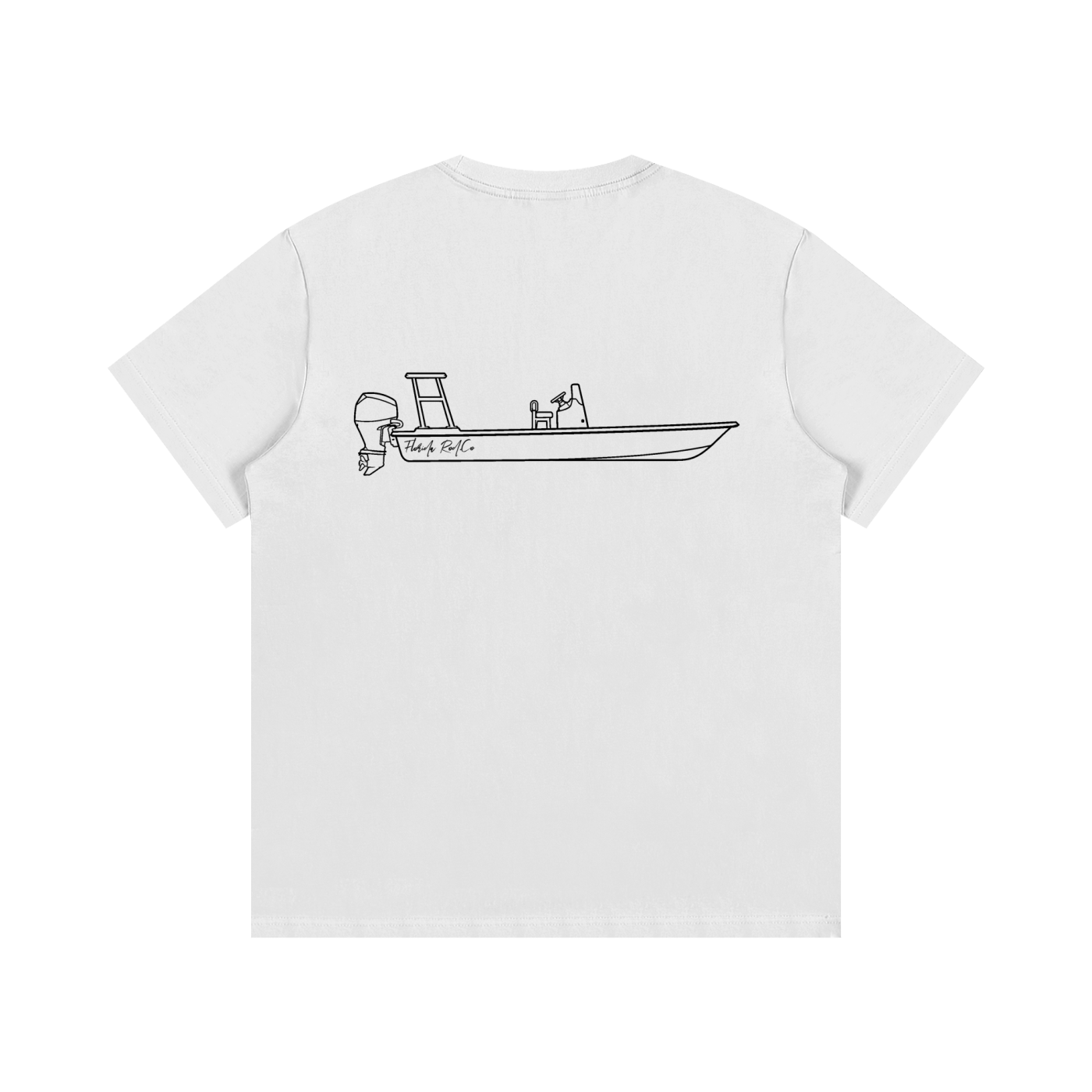 White Skiff Tee